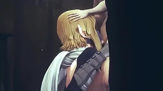 Yaoi Femboy Zelda - Link Handjob and blowjob - Sissy crossdress Japanese Asian Manga Anime Film  Enjoyment Porn Gay